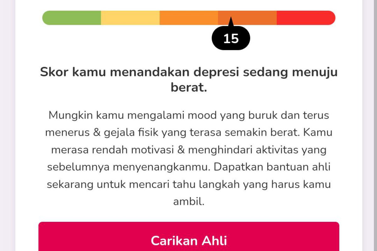 VIRAL! LINK Test Kesehatan Mental Halodoc Ramai di Tiktok, Trend Baru Ketahui Berapa Stress dan Depresinya Kamu?