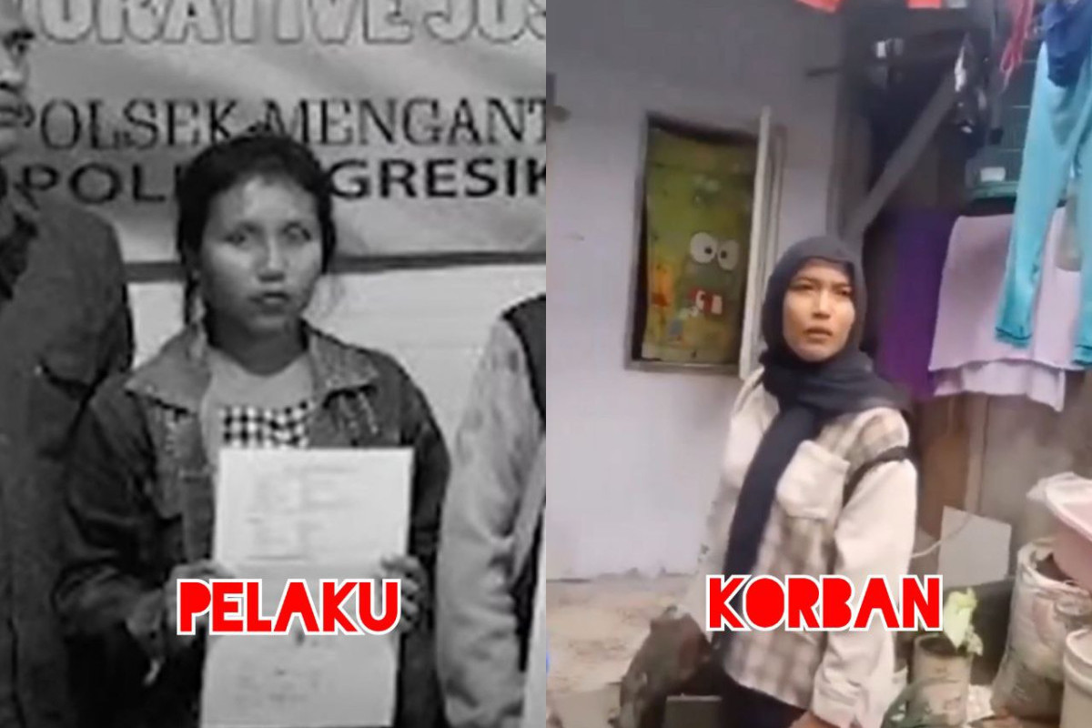 Identitas Emak-emak Ditagih Hutang Lempar Mangkok Viral Tiktok, Pegawai Koperasi di Gresik Alami Bocor di Kepala Tapi Berujung DAMAI?