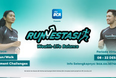 Dukung Keseimbangan Finansial dan Kesehatan,  BCA Akan Hadirkan Kompetisi Lari dan Jalan Virtual ‘Runvestasi’