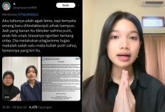 Pelaku Plagiat Safrina Putri Indira Minta Maaf, Netizen Sayangkan Putri Zahra Justru Disuruh Klarifikasi, 1 Fakultas Sudutkan Korban?